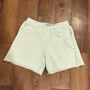 H&M Mint Green Casual Shorts